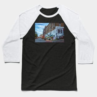 River Street Savannah Georgia Baseball T-Shirt